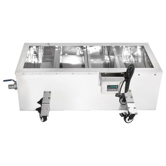 Maturateur à miel avec tamis en cascade et couvercle Mellarius