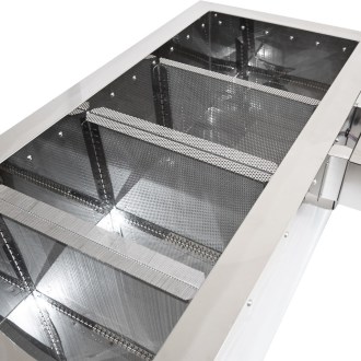 Maturateur à miel avec tamis en cascade et couvercle Mellarius