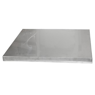 Couvercle en acier inoxydable 485x485x30 mm - ruche Tchécoslovaque