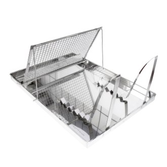 Plateau de désoperculation Mellarius grand avec repose-cadre