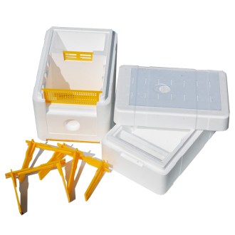 Ruchette de fécondation avec nourrisseur - pour 1 reine