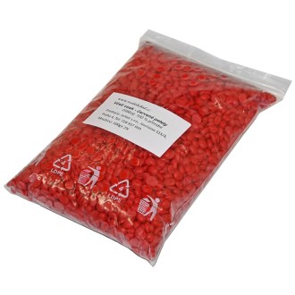Cire d'abeille - pastilles rouges - 500 g
