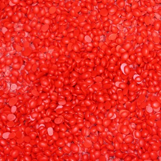 Cire d'abeille - pastilles rouges - 500 g