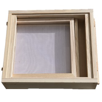 Fond anti-varroa Dadant Blatt - 12 cadres - Pfefferle