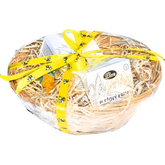 Panier cadeau Pleva avec crèmes pour la peau