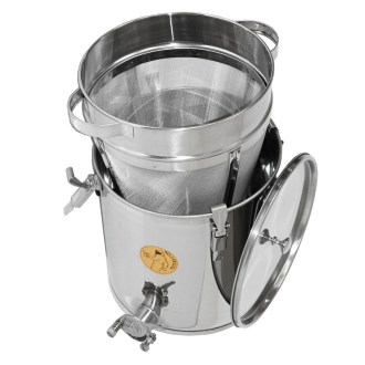 Tamis conique sans emboutissage pour récipients de 25 kg