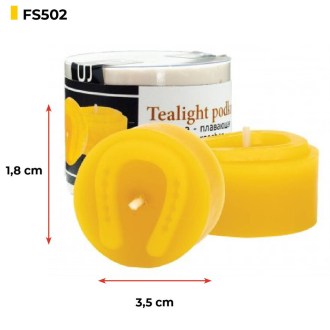 Moule en silicone pour bougies - bougie chauffe-plat fer à cheval - 1,8 cm - FS502