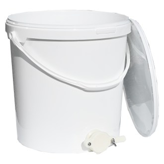 Maturateur 25 kg avec robinet - blanc