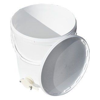 Maturateur 25 kg avec robinet - blanc