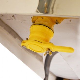 Table à désoperculer Mellarius avec couvercle - 100 cm