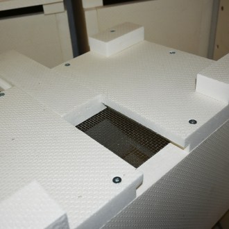 Ruchette de fécondation en polystyrène Langstroth JUMBO - 6 cadres