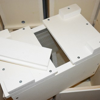 Ruchette de fécondation en polystyrène Langstroth JUMBO - 6 cadres