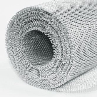 Métal déployé apicole - aluminium, maille 4 mm, rouleau 0,42 × 10 m
