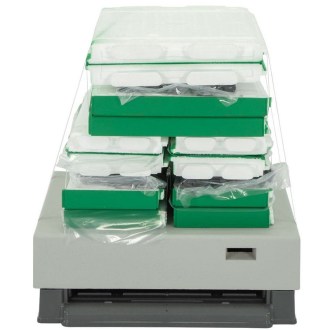 Ruche Dadant Blatt OPTIMA, laquée (VERTE), démontée 10 cadres