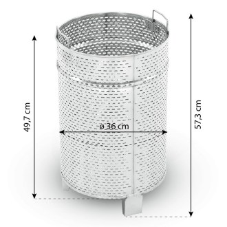 Fondoir à cire en inox 70 litres avec générateur de vapeur - Lyson