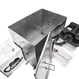 Fondoir à cire JaHan - acier inoxydable - électrique - 2 générateurs de vapeur