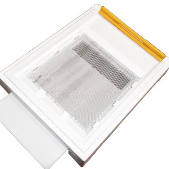 Ruche Langstroth en polystyrène - complète 10 cadres