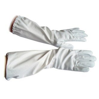 Gants d'apiculture en cuir de porc - tailles : 6-12