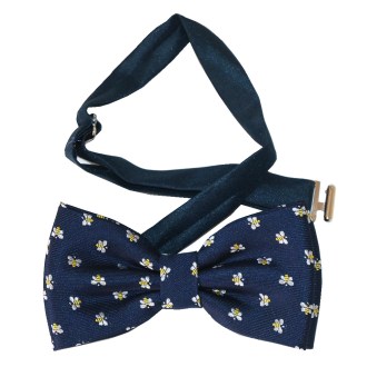 Papillon bleu ApiSina avec abeilles