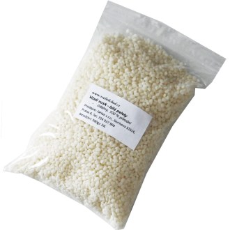 Cire d'abeille - granulés blancs - 500 g