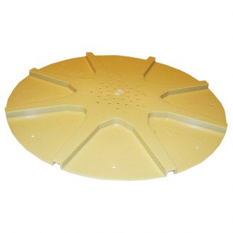 Chasse-abeilles entre les hausses - grand - 8 trous