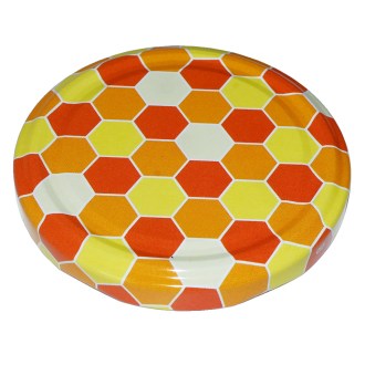 Couvercle pour pot TO 82 - rayon coloré