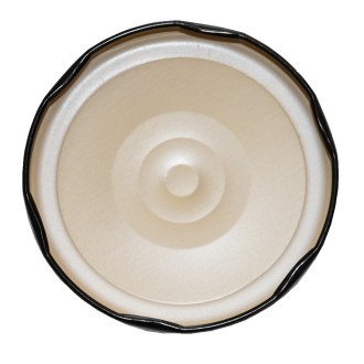 Couvercle de conservation pour pot TO 82 - RBS - noir - 700 pcs - carton complet