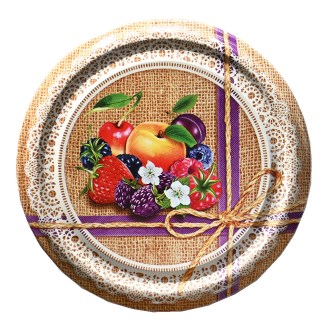 Couvercle de conservation pour pot TO 82 - RTS - Fruit 4 - 700 pcs - carton complet