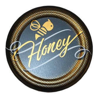 Couvercle pour pot TO 82 - Honey - noir - mat - HO12-2