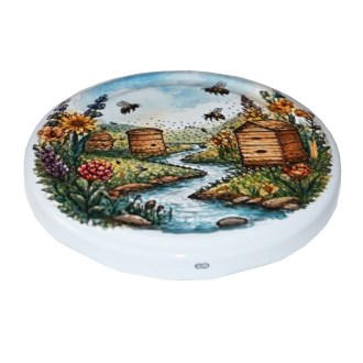 Couvercle pour pot TO 82 - Ruches au bord du ruisseau 700 pcs - carton complet - HOJ2