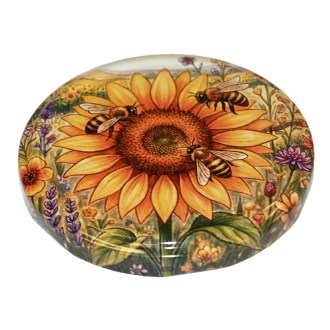 Couvercle pour pot TO 82 - Tournesol peint 700 pcs - carton complet - HOJ4