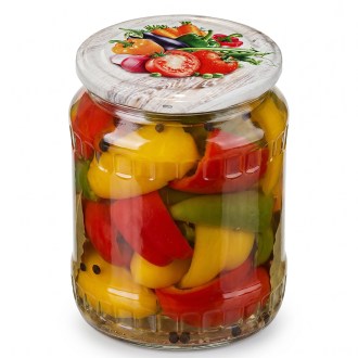 Couvercle de conservation pour bocal TO 82 - RTS - Légumes 6 - 700 pcs - carton complet