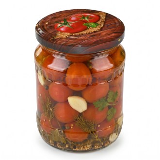Couvercle de conservation pour pot TO 82 - RTS - Tomates - 700 pcs - carton complet