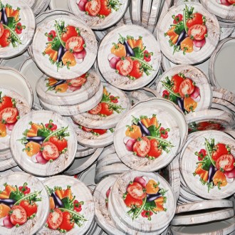 Couvercle de conservation pour bocal TO 82 - RTS - Légumes 6 - 700 pcs - carton complet