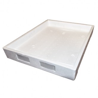 Ruche Langstroth en polystyrène - complète 10 cadres