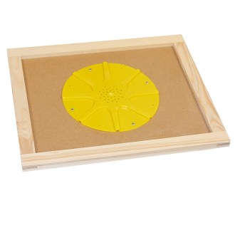 Chasse-abeilles - plateau intermédiaire 425x515 - Langstroth - 8 ouvertures