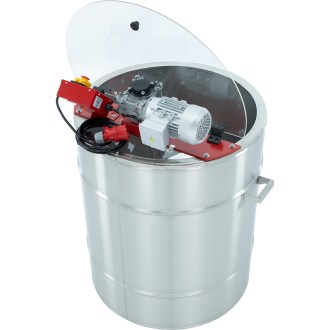 Mélangeur avec chauffage, 500 kg (chauffage 230V / moteur 400V)