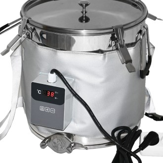 Cordon chauffant pour récipients Mellarius 230 V 113 x 28 cm