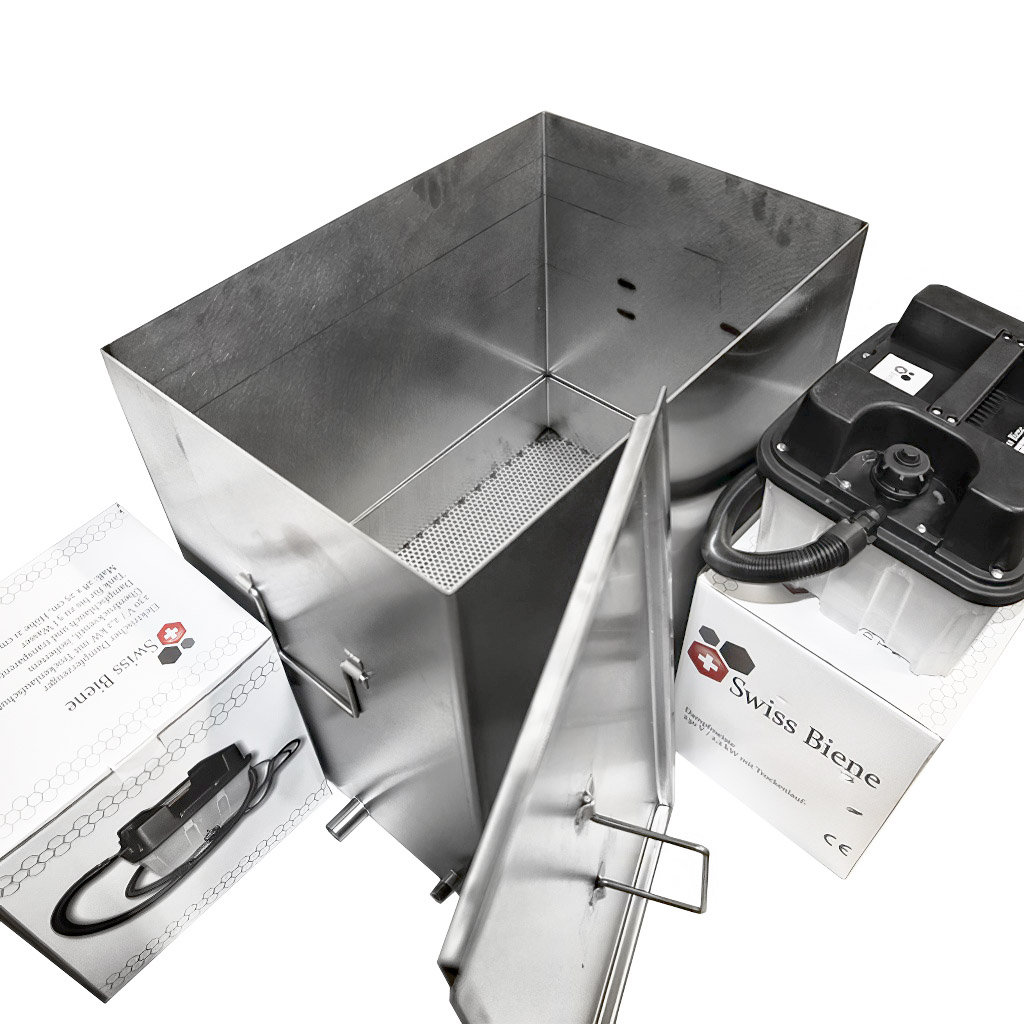 Fondoir à cire JaHan - acier inoxydable - électrique - 2 générateurs de vapeur