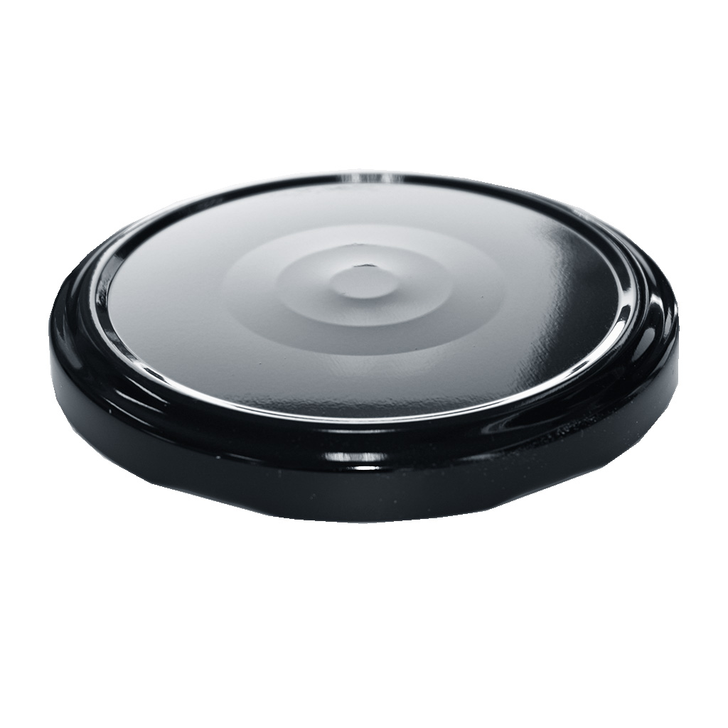 Couvercle de conservation pour pot TO 82 - RBS - noir - 700 pcs - carton complet