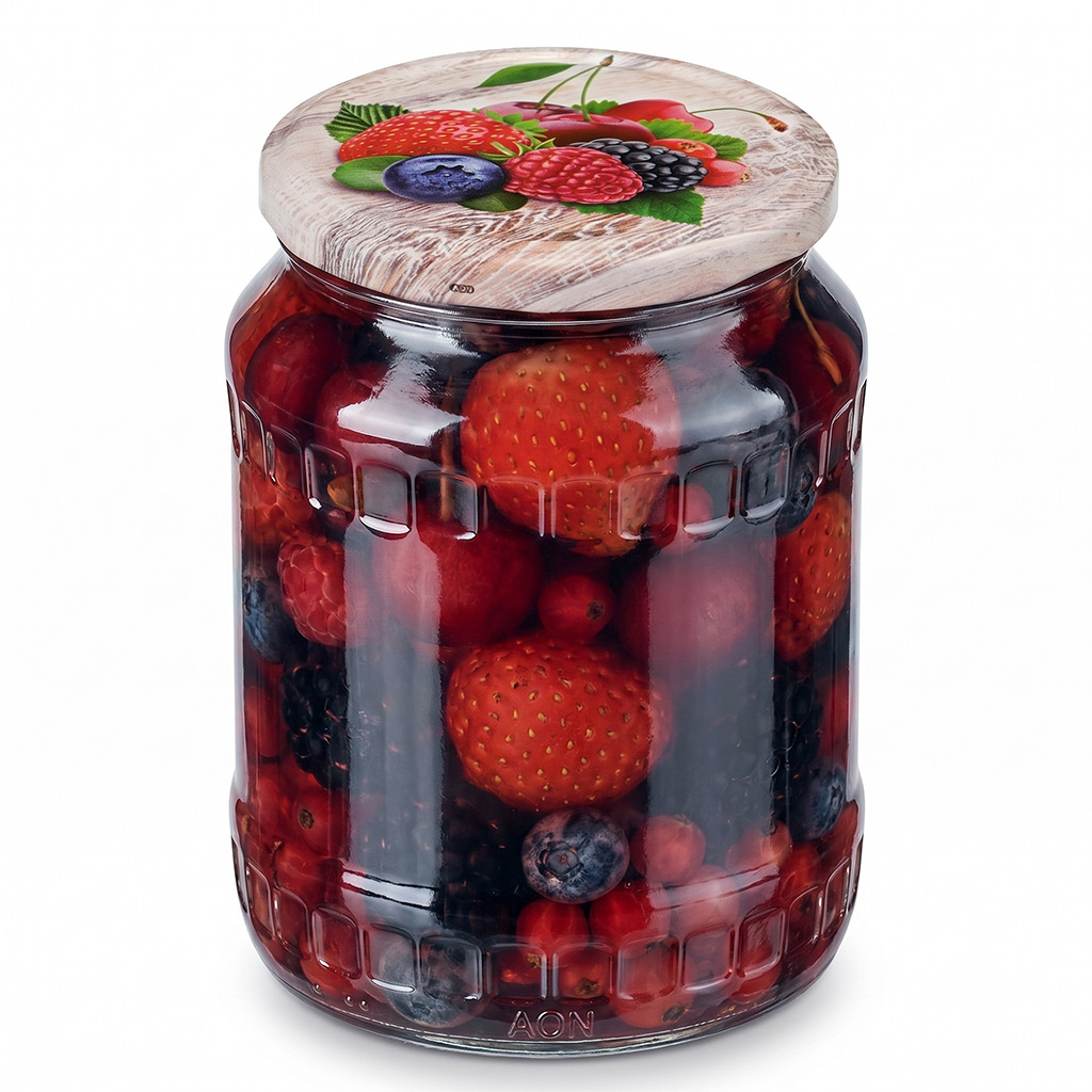 Couvercle de bocal à visser TO 82 - RTS - Fruit 6 - 700 pcs - carton complet