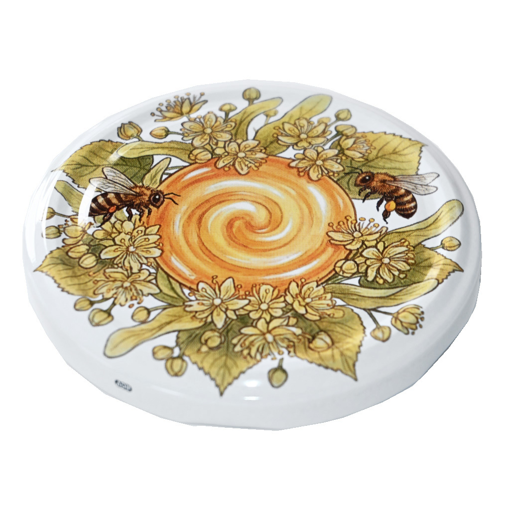 Capsule pour pot TO 82 - Abeilles, tilleul et miel - HOJ1