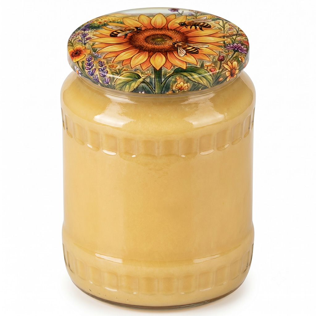 Couvercle pour pot TO 82 - Tournesol peint 700 pcs - carton complet - HOJ4