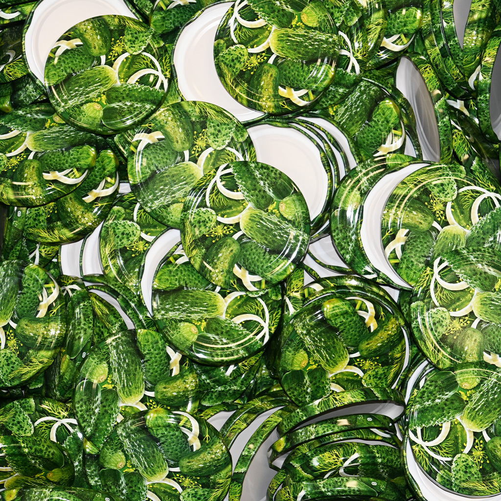 Couvercle de bocal à visser TO 82 - RTS - Cornichons - 700 pcs - carton complet