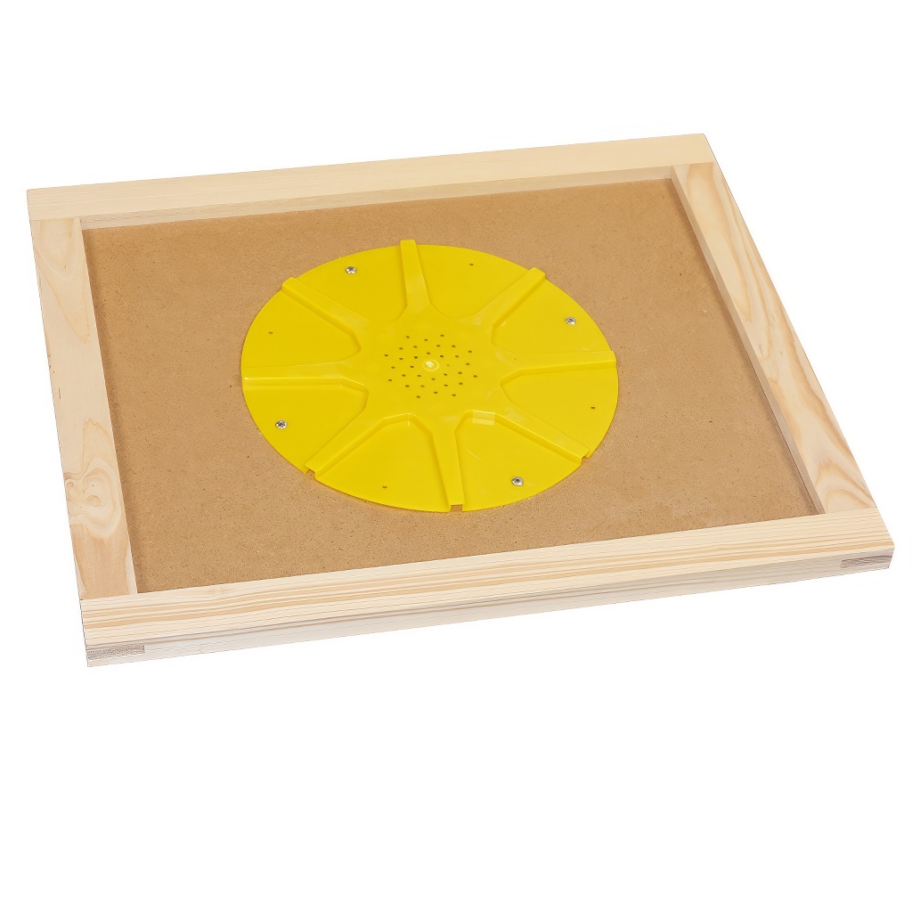Chasse-abeilles - plateau intermédiaire 425x515 - Langstroth - 8 ouvertures