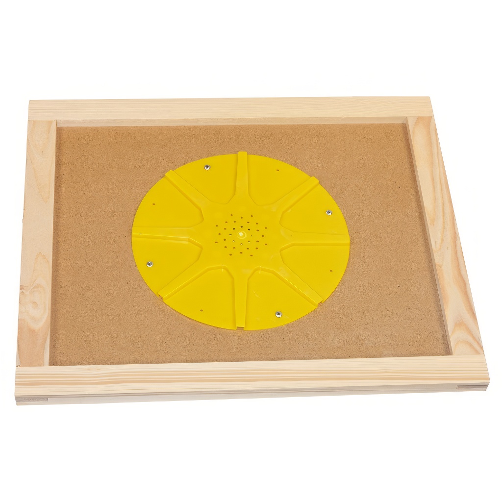 Chasse-abeilles - plateau intermédiaire 425x515 - Langstroth - 8 ouvertures